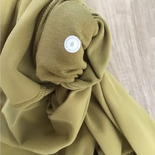 Lululemon‎ Leggings Yellow High Rise Yoga Align size 8 - Image 4