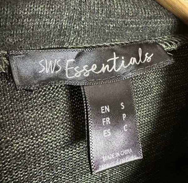 Streetwear Society CLEARANCE! Olive Boutique Mock Neck Sweater Size S NWT - Image 6
