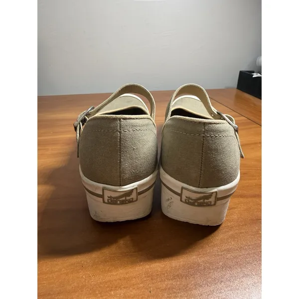 Dansko Valerie Women's Olive Green Canvas Mary Jane Clog Sneaker 37 /6.5 - Image 5