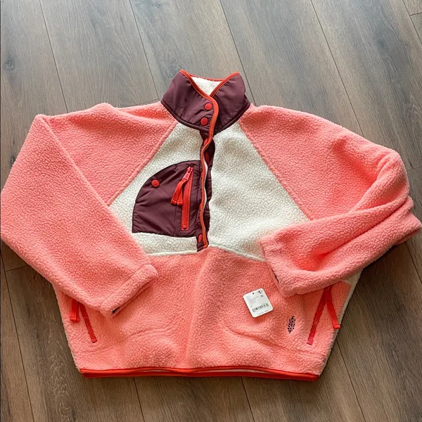 FP Movement Free People Hit The Slopes Colorblock Pullover - Image 4