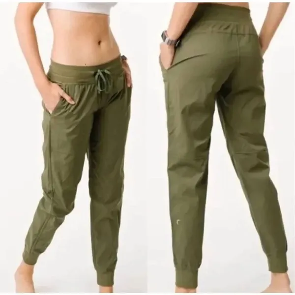 Zyia Olive trail Athleisure sporty M workout joggers - Image 2