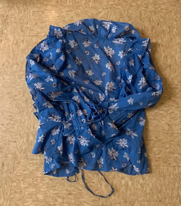 Ruffle Long Sleeve Top - Image 3