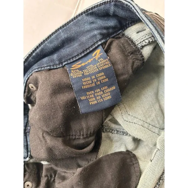 SEVEN 7 women’s denim leggings size 2 - Image 4