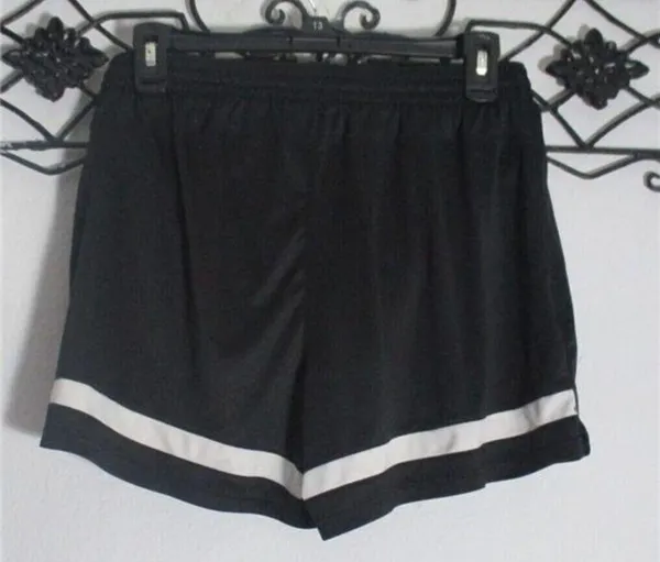 Nike Dri Fit Activewear Shorts Size M Black Lined Drawstring - Image 6