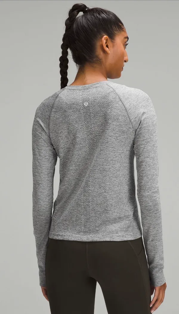 Lululemon Swiftly Tech Long Sleeve 2.0 Waist Length - Image 4