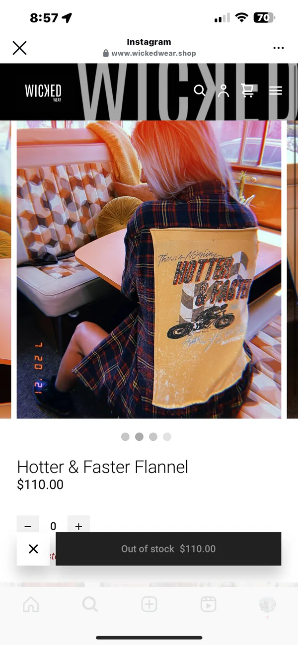 Harley Davidson Flannel - Image 4