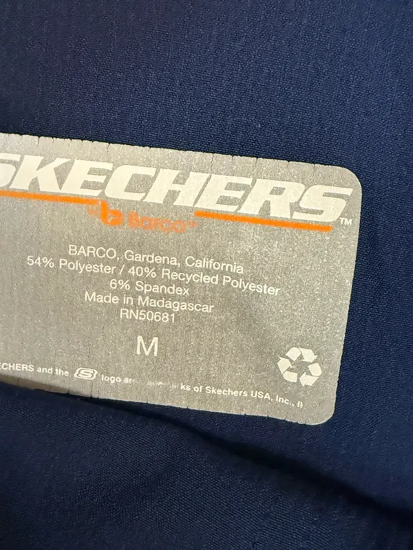 Skechers Navy Straight-Leg Drawstring Pants - Image 4