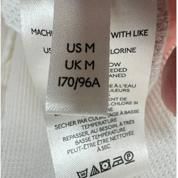 Free People Asher Thermal‎ Knit V-neck Top M - Image 14