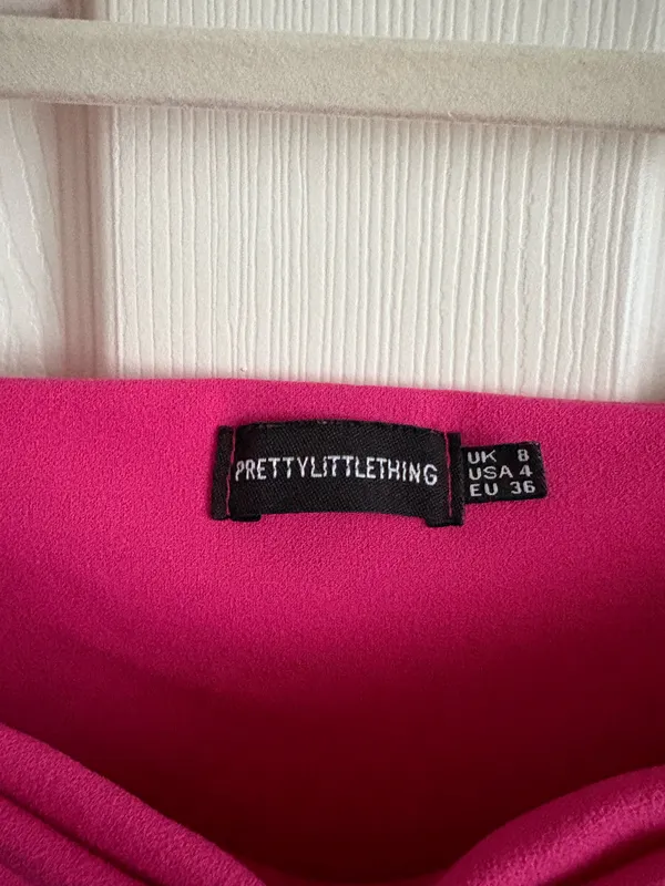 Pretty Little Thing Hot Pink Mini Dress - Image 3