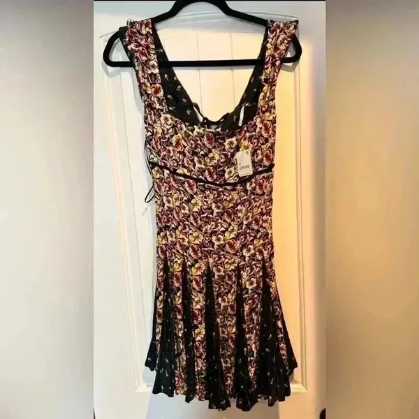 Free People Ponderosa Dress boho , bohemian , western chic in med Sz NWT - Image 6