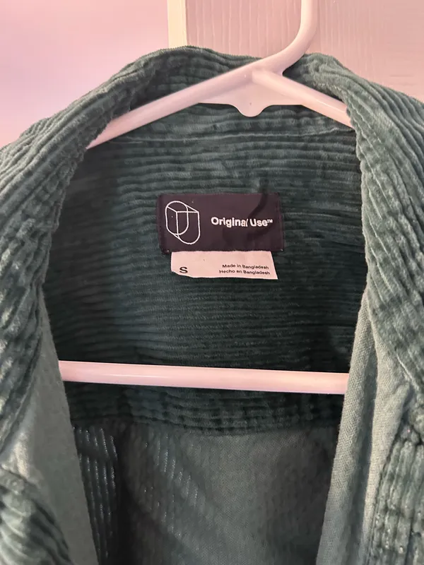 Green corduroy jacket - Image 2