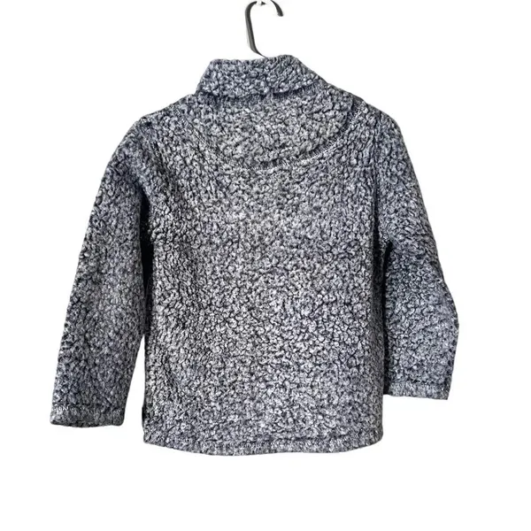 True Grit Women's Frosty Tip‎ 1/4 Zip Pullover In Vintage Blue Size Small - Image 4