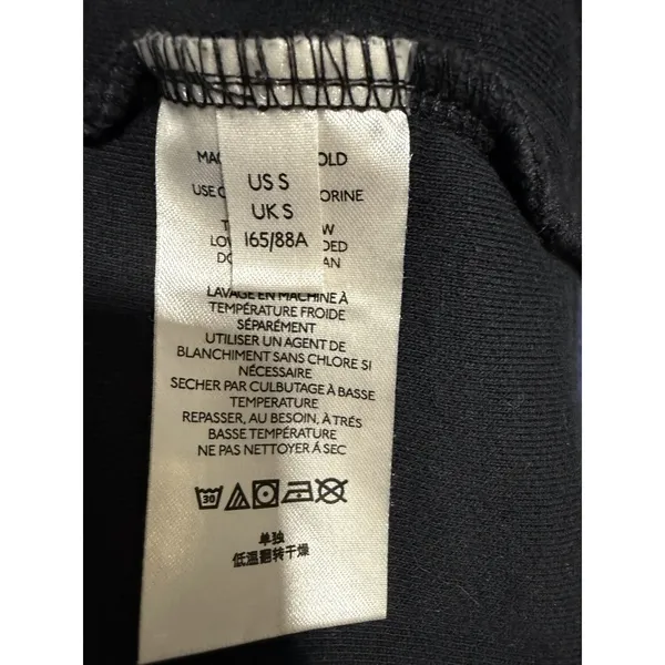 Free People Ruby Jacket Washed‎ Black Oversized Women's Size Small - Image 12