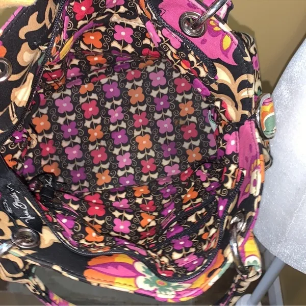 Vera Bradley‎ Floral Shoulder Bag - Image 9