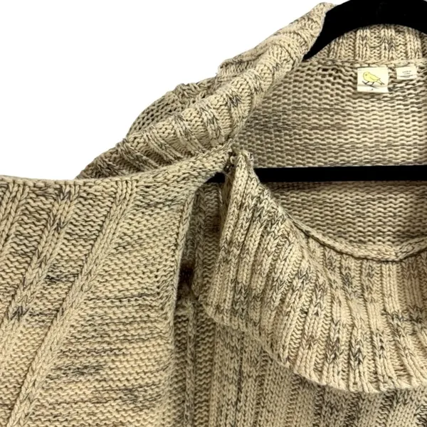 Anthropologie Yellow Bird‎ Chunky Cardigan Sweater Size XS - Image 8