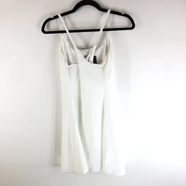 Halara Patitoff Flow Pet Hair Resistant 2-in-1 Flare Dress-Wannabe White M - Image 7