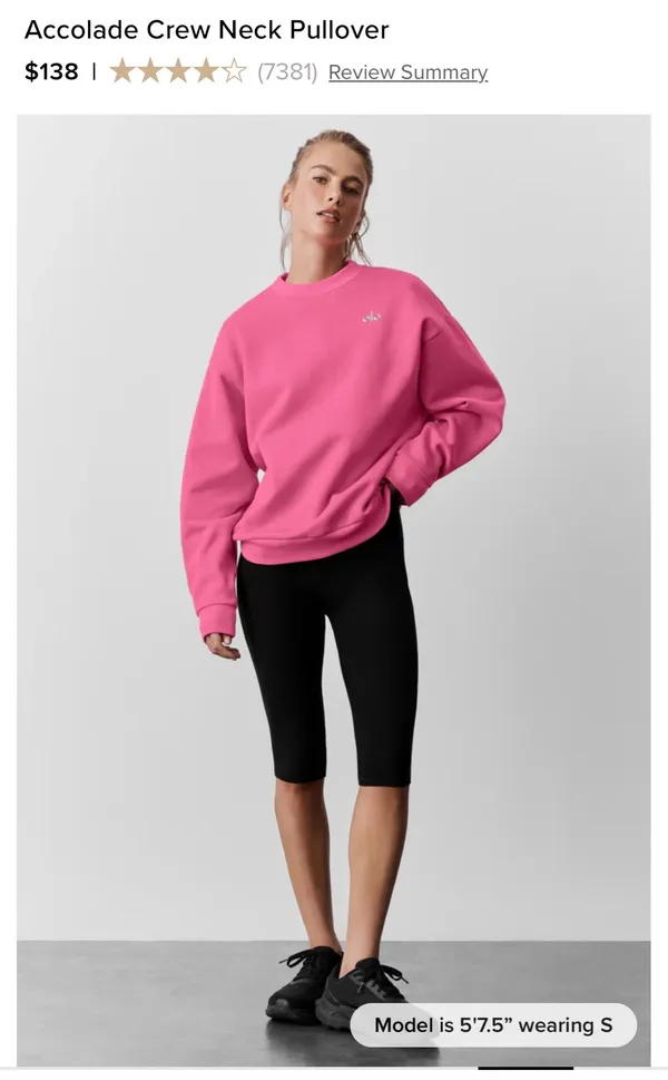 Alo Accolade Crew Neck Pullover - Image 3