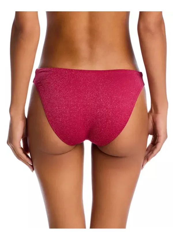 AQUA Burgundy Shimmer Bikini - Image 5