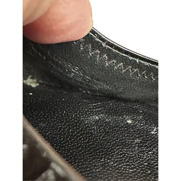 Torry Burch Patent Flat Ballet Black Leather Shoes Size 9Mp - Image 10