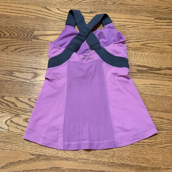 Lululemon Push Your Limits Tank  Purple - Image 2