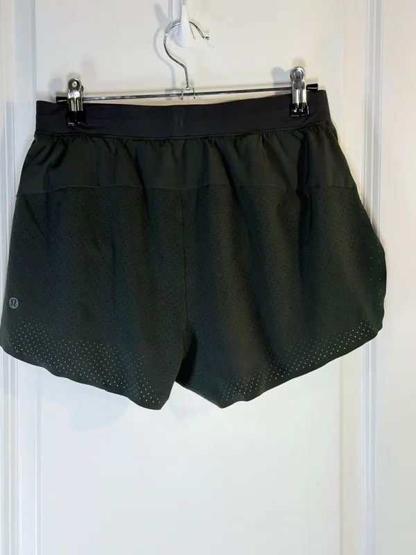 Lululemon Black Final Mile Run Shorts 3” inseam - Image 4
