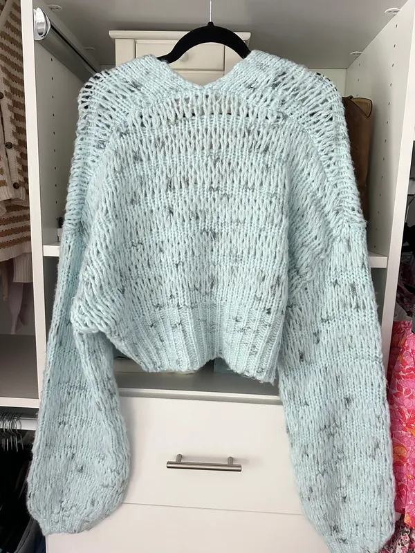 Urban Outfitters Chunky Blue Knit Sweater - Image 2