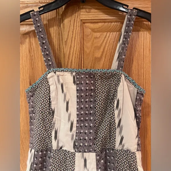 Anthropologie Edme &‎ Esyllte Walk with Me Praire Cottagecore Fit & Flare Dress - Image 3