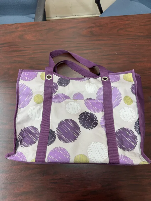 ThirtyOne Boutique Tote All-Day Sketch Polka Dot Utility Organizer - Image 3