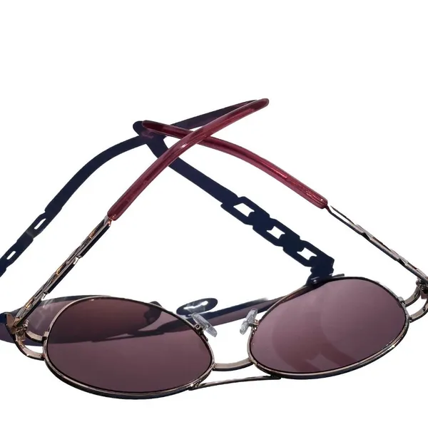💖 Vintage Y2K 2000s RocaWear Rose Gold Pink Aviator Pilot DTRWL0319-R R414 RSGDPK Sunglasses 💖 - Image 3