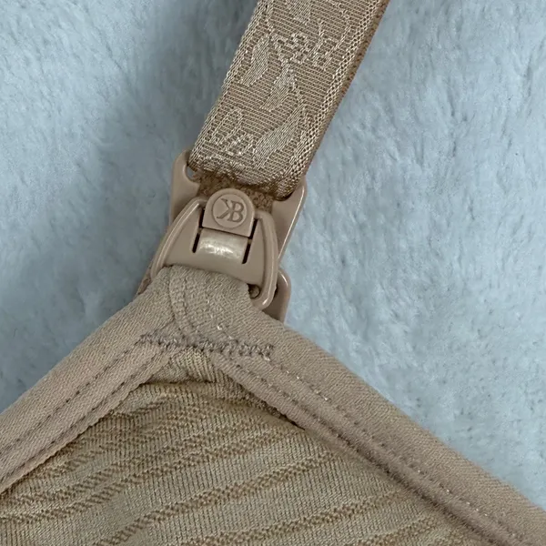 Kindred Bravely Sublime Hands Free Pumping Nursing Bra Beige Large‎ KB-DPB NEW - Image 4