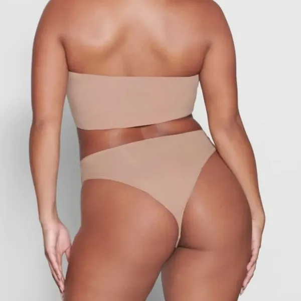 SKIMS FITS EVERYBODY BANDEAU‎ size xs SIENNA WOMENS NEUTRAL NEW - Image 2