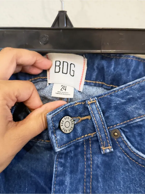 BDG Urban Outfitters Brand New Tori Mid Rise Cutoff Jorts size 24 - Image 5