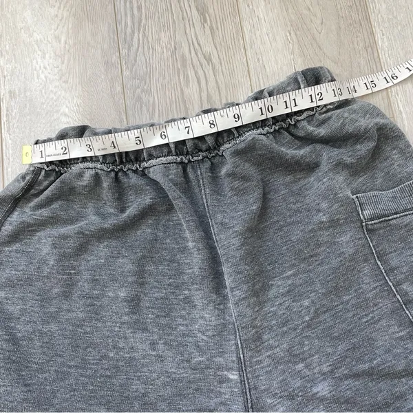 Free People Cozy Girl Good Vibes Shorts Gray (small) loungewear comfy sleep - Image 3