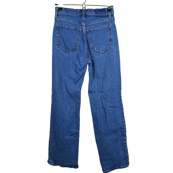 Abercrombie & Fitch The 90s Relaxed Jean High Rise Size 26 Blue Denim Y2K Retro - Image 3
