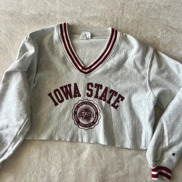 Champion Iowa State Crop Sweatshirt - Image 2