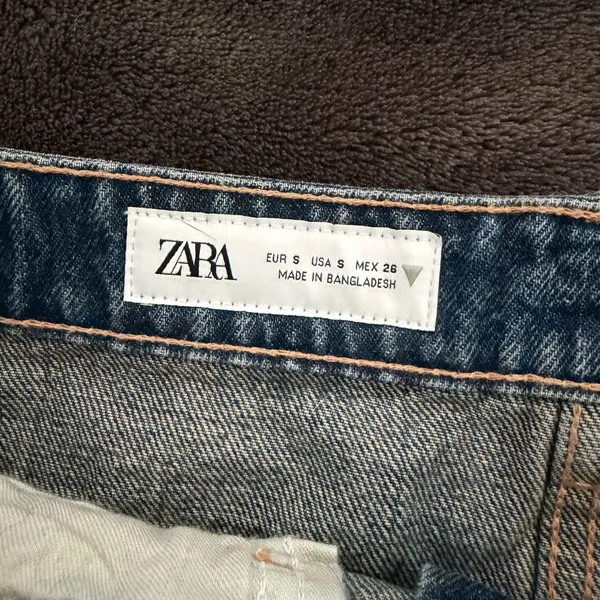 ZARA Denim Mini Skirt - Image 2
