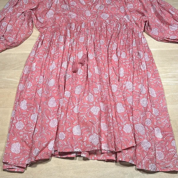 NWT Dolma Raya Block Printed Mini Dress Sz M - Image 8