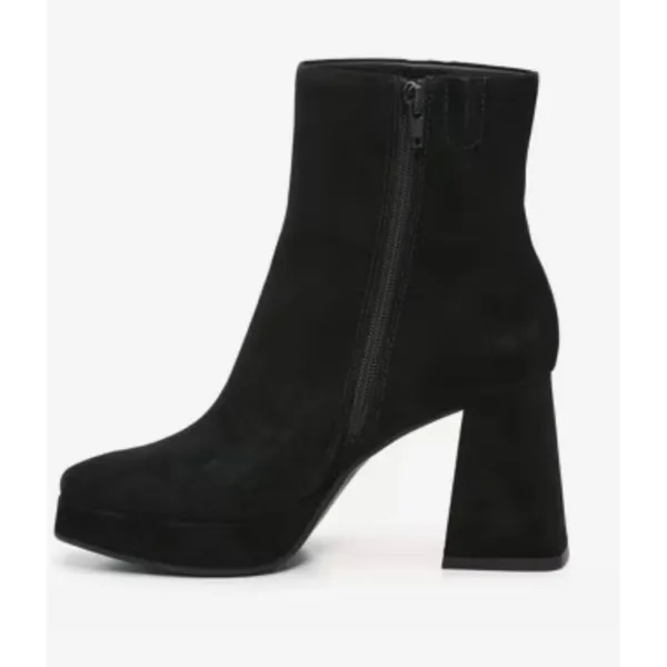 Dolce Vita Gracie black suede platform boots size 6.5 - Image 2