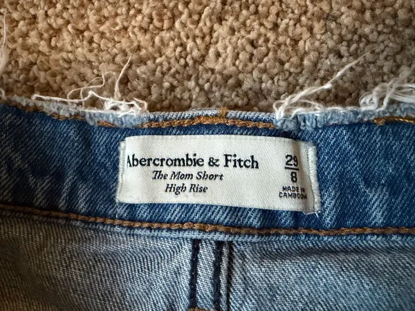 Abercrombie High-Rise Mom Shorts - Image 2