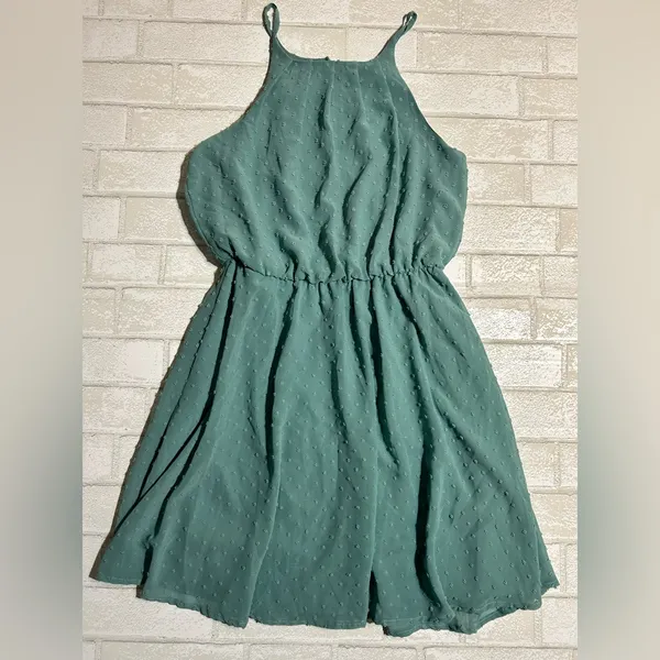 Francesca’s Fit & Flare Mini Dress | Romantic Coastal Size Med - Image 2
