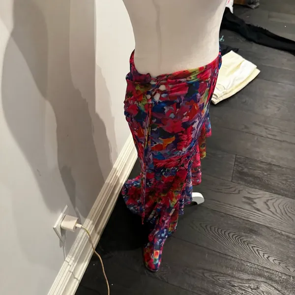 OutCast Colorful Design Maxi Skirt - Image 3