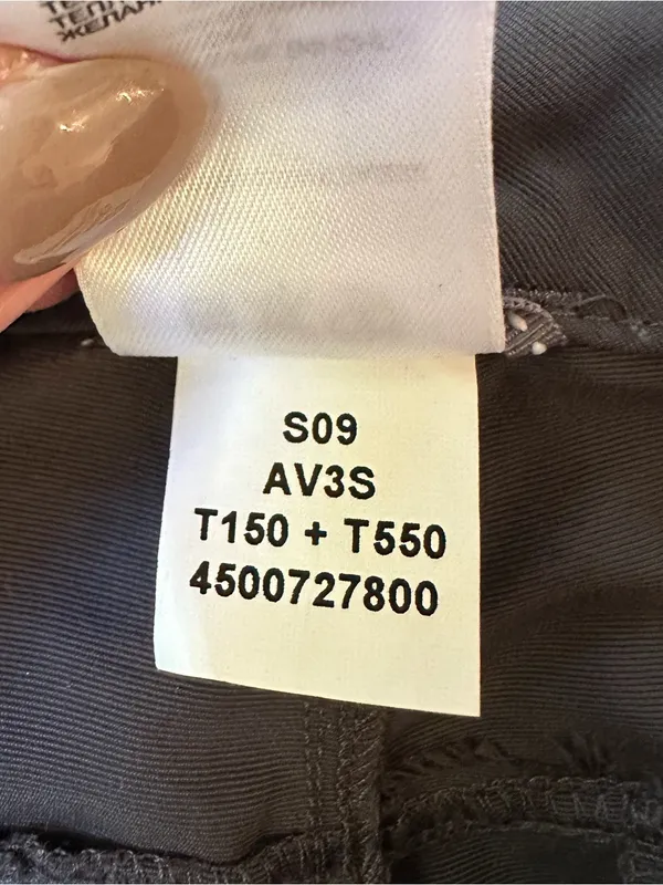 The North Face Convertible Hiking Cargo Pants Zip Off Shorts Grey Women’s 18 - Image 10