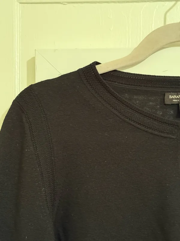 Banana Republic Black Cardigan - Image 3