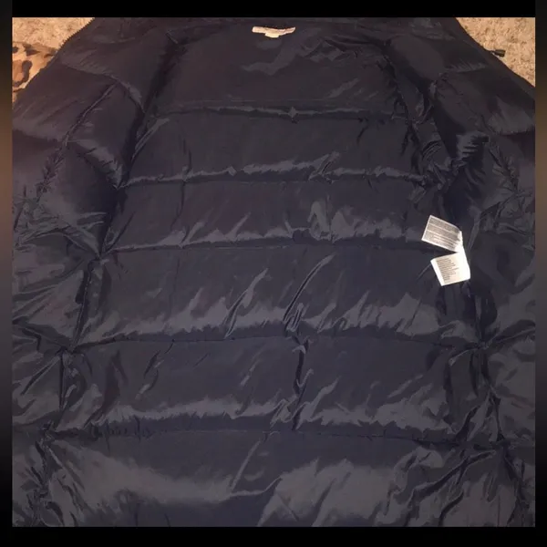 Women's Michael Kors M long, down, puffer coat. Black Puffer Coat - Image 8