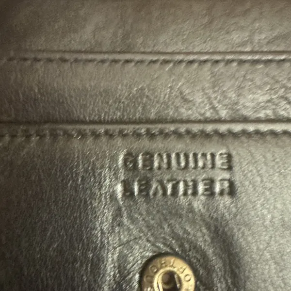 Wilsons Leather Wallet Black Wallet/ Mini Crossbody - Image 4