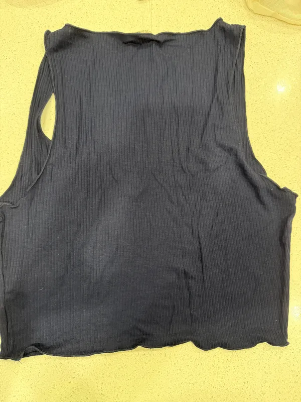 Cropped Navy Tank | Size S - Image 2
