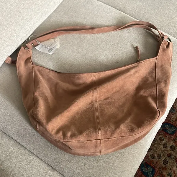 Free People Roma Suede Tote - Image 5