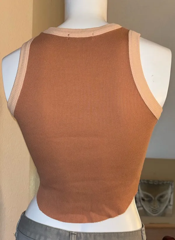 Fitz + Eddie Burnt Orange Tank - Image 3
