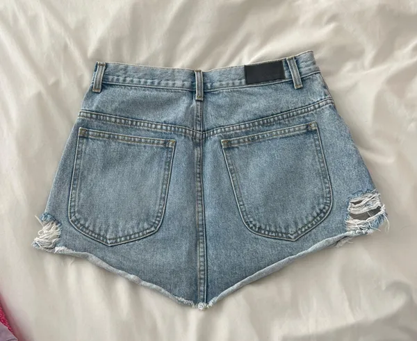 LF Carmar Beatrice Zip Front Denim Skirt - Image 4
