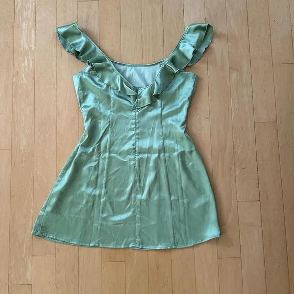 Princess Polly Jordana green dress - Image 4